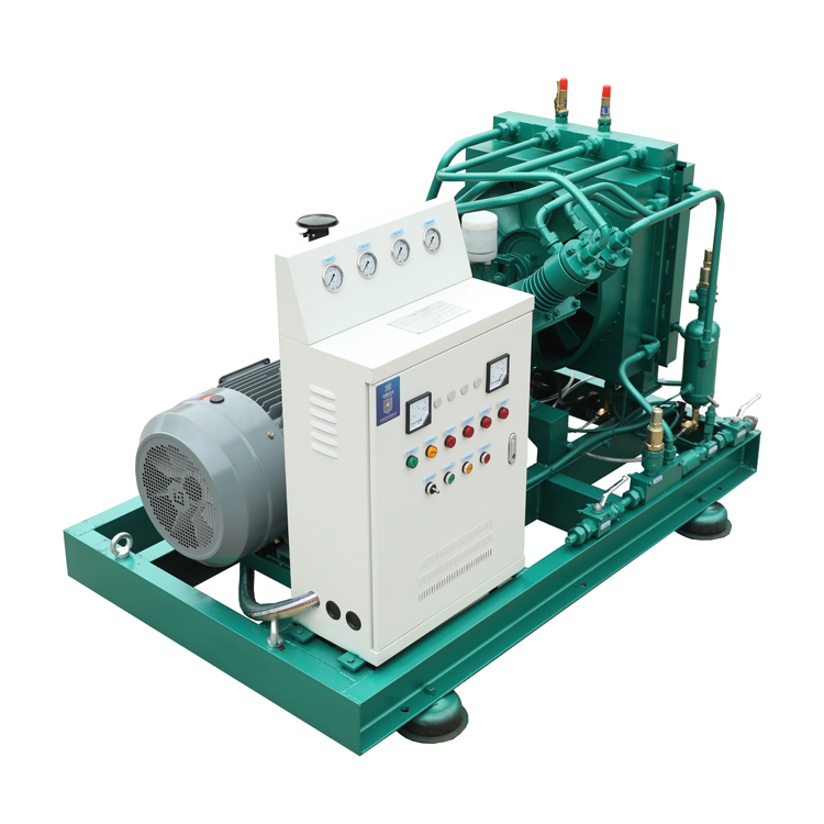 High Pressure 55 KW 4500 Psi  100 Bar Piston Air Compressor Pump for Air Receiver Tank Testing