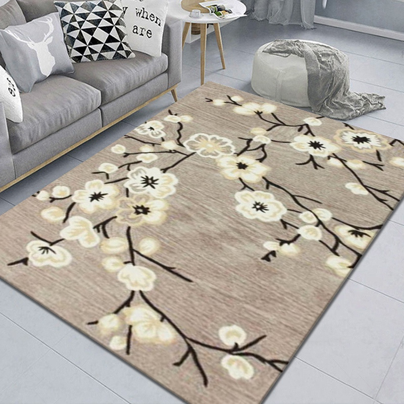 Modern design printed polyester carpet rugs 3d design home center living room carpets for sale