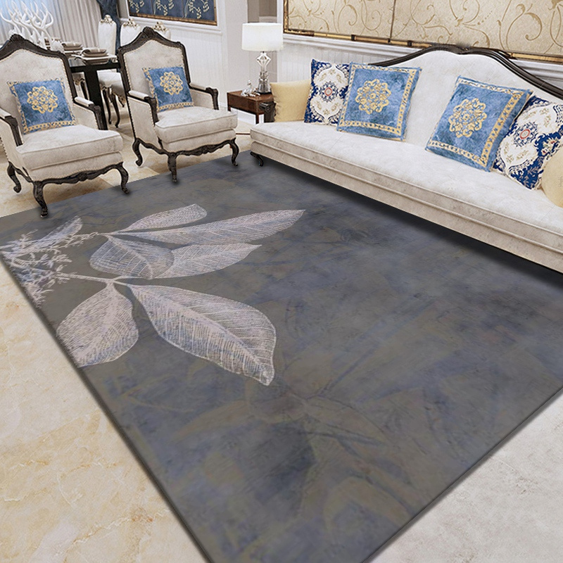 Modern design printed polyester carpet rugs 3d design home center living room carpets for sale