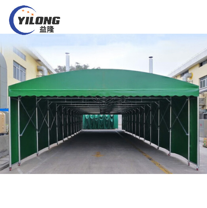 durable folding tarpaulin roofing galvanized frames sun shade foldable carport