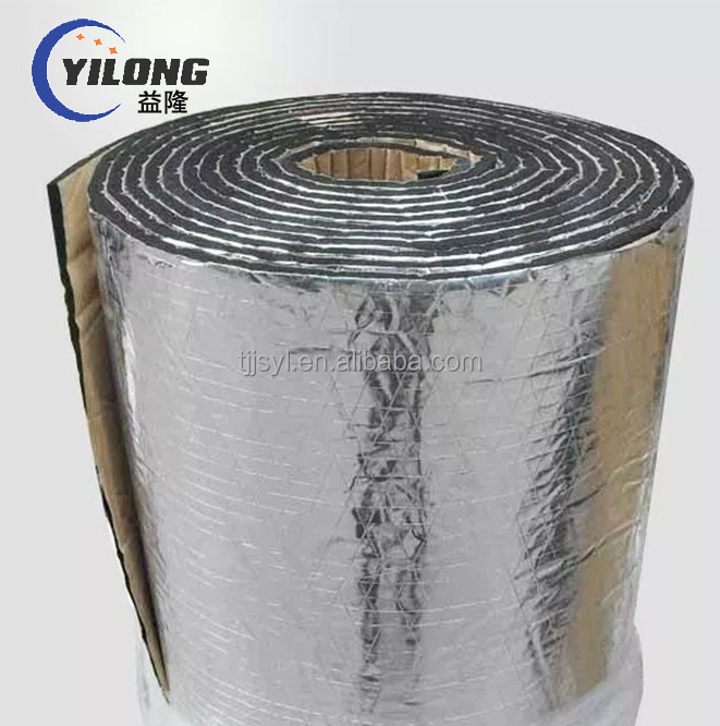 thermal insulation self adhesive nbr foam car insulation closed cell foam xlpe insulation for air duct