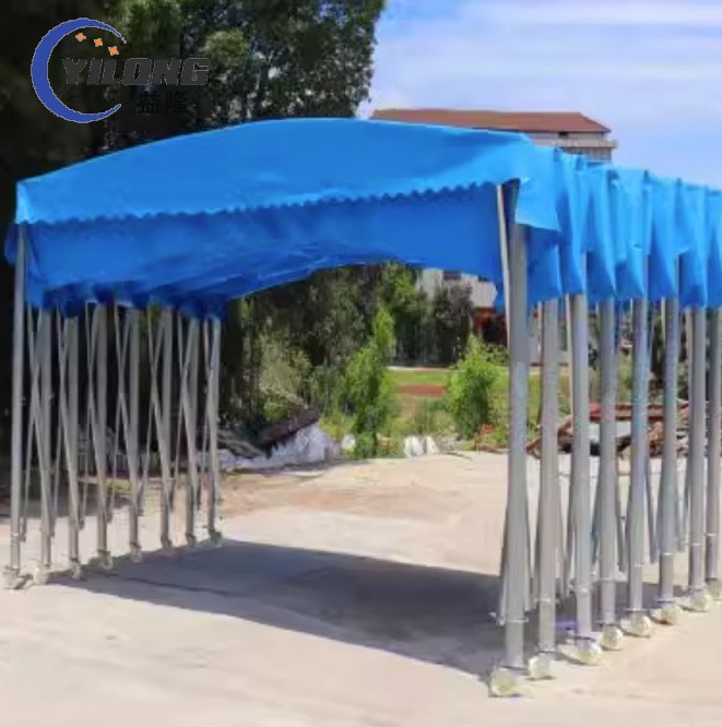 multi-purpose  portable tarpaulin roofing galvanized frames car sun shade carport canopy