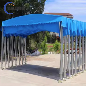 multi-purpose  portable tarpaulin roofing galvanized frames car sun shade carport canopy