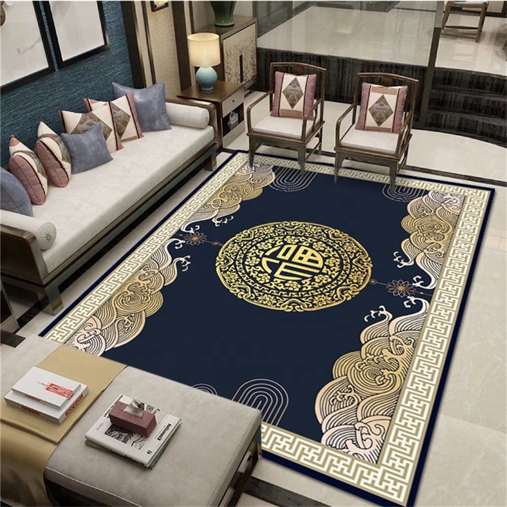 Wholesale Price Floor Area Rugs 3D Living Room Carpets Large Wide Application Hali Anti-skid Carpete Home Decoration Mat Tapetes