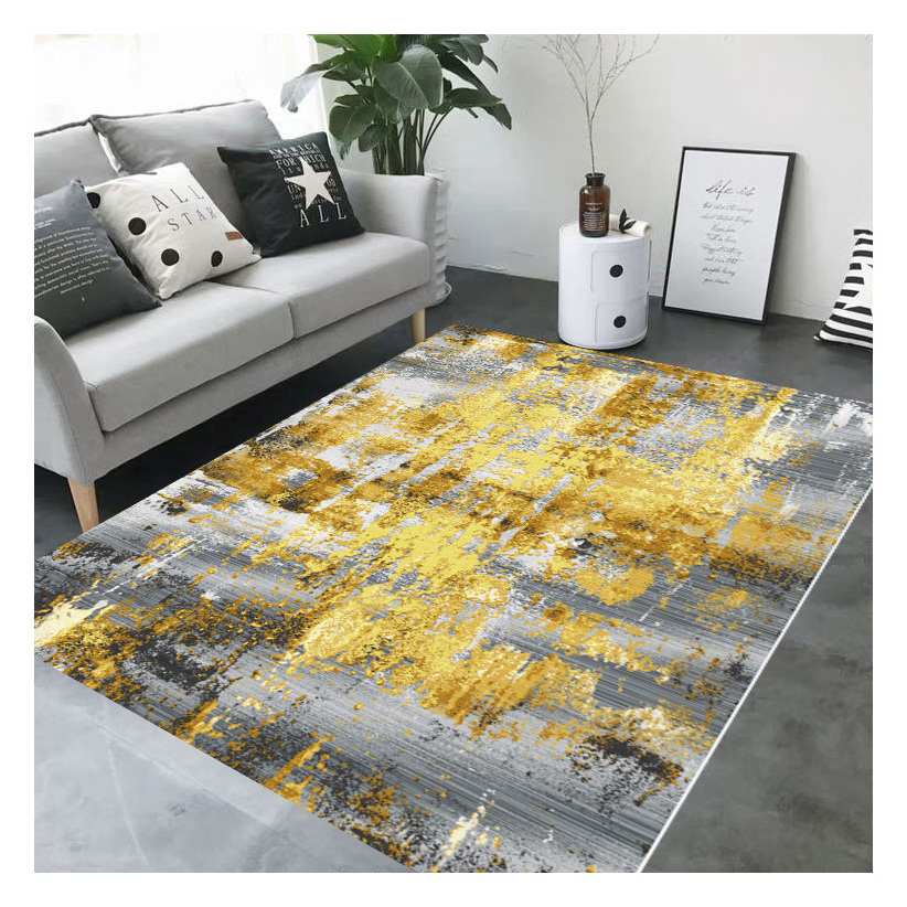 Fast Delivery 3d Printed Polyester Nordic Big Size Carpets and Rugs Living Room