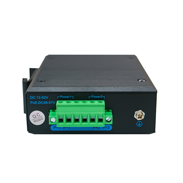 High Quality 5*10/100/1000Base-Tx Din Rail Ip40 5 Ports Industrial Ethernet Fiber Switch