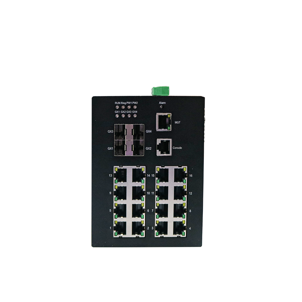 Industrial POE Network Switches 4 Gigabit Optical Ports 16 Gigabit Electrical Ports 20 Port POE Core Switches