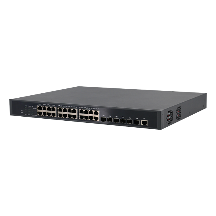 Full Gigabit L3 Managed Switch 24 Port Network Switch 10/100/1000Mbps 48V Network Switch