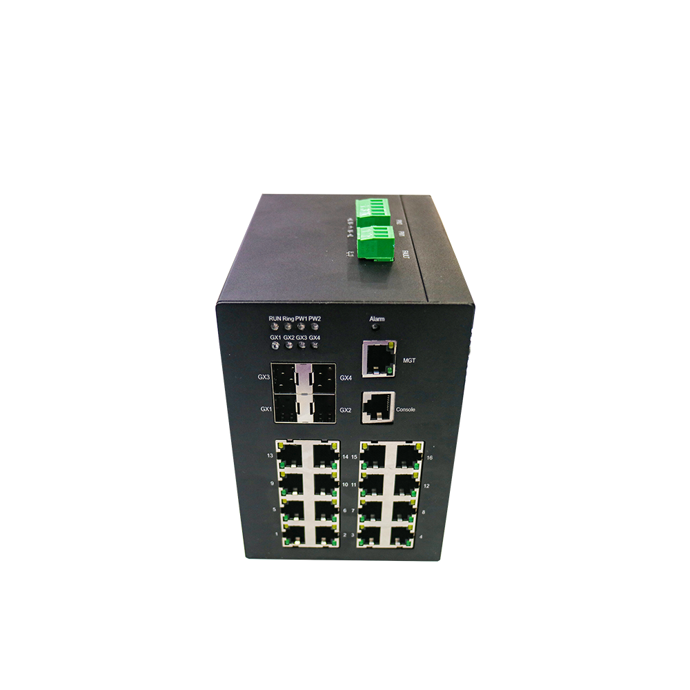 Industrial POE Network Switches 4 Gigabit Optical Ports 16 Gigabit Electrical Ports 20 Port POE Core Switches