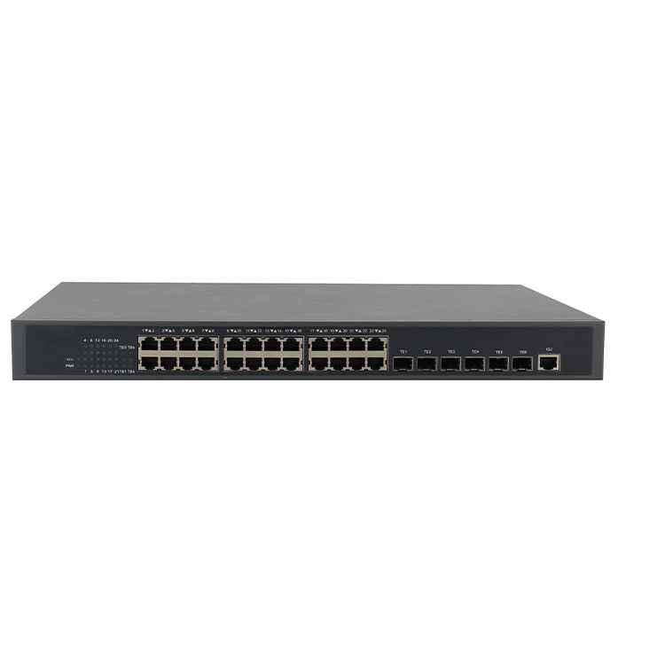 Full Gigabit L3 Managed Switch 24 Port Network Switch 10/100/1000Mbps 48V Network Switch