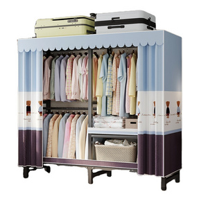 New hot selling and durable non-woven bedroom folding wardrobe