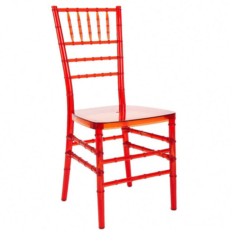 Cheap Golden Chiavari  Chair Plastic Resin Wedding Tiffany Chair For Mariage Event Dining Throne