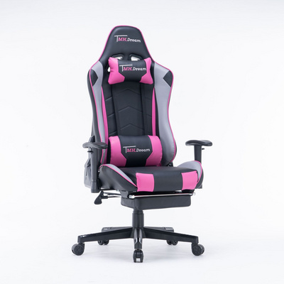 Cheap Price Custom PU Leather Black and Red Office Gamer Gaming Chair for Computer PC Game