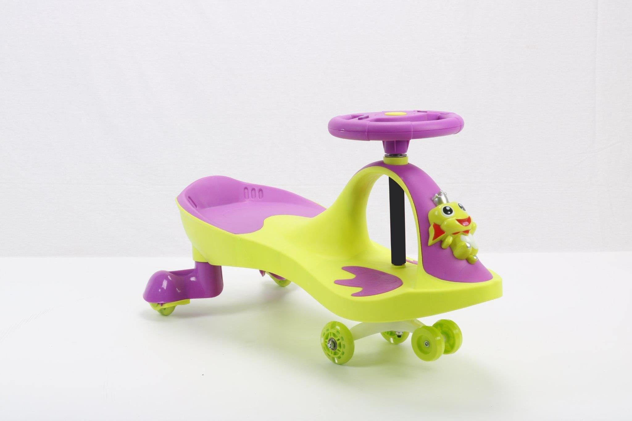 New Design China Children Ride On Swing Car With Mute Wheel&Music Lovely Kids Twist Wiggle Car Baby Kid Auto Electric Pusher