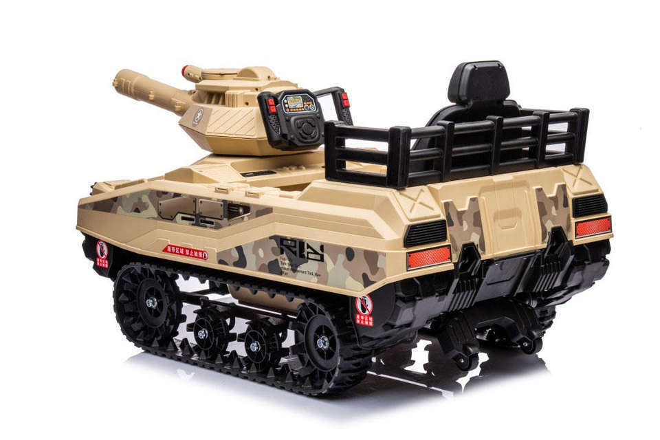 High Quality Latest Kids Remote Control Ride on Army Tank Car Real Track Ride-On Car for Kids Electric Children's Toy Vehicle