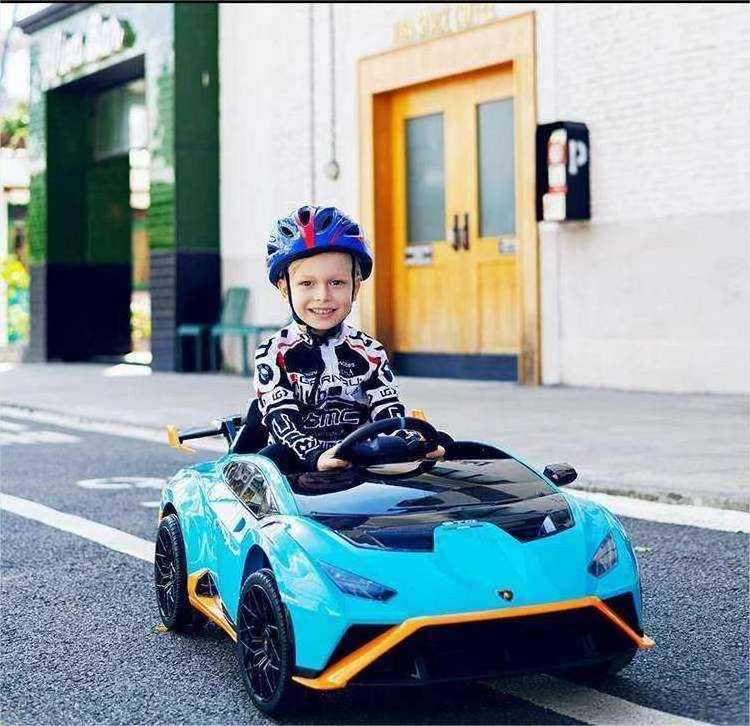 2023 Kids Electric Car 4 Wheels Cars for Kids Red Toy Music White USB Power Battery Children Electric Cars for 10 year olds