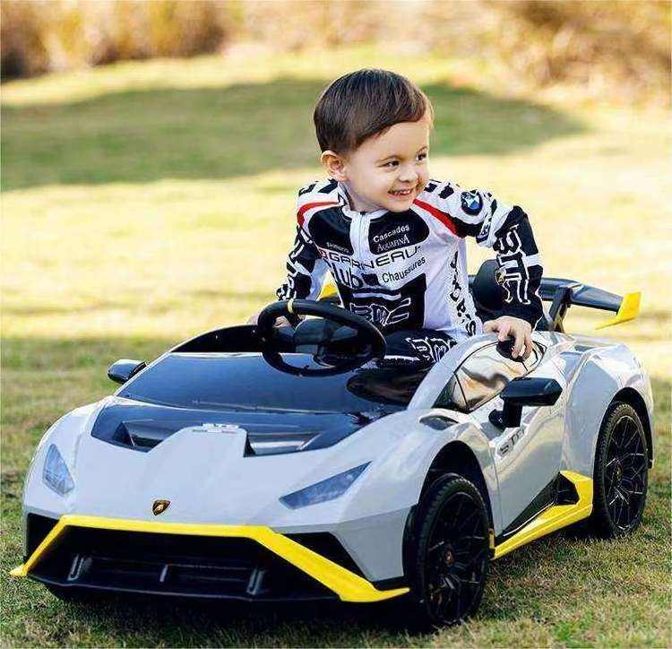 2023 Kids Electric Car 4 Wheels Cars for Kids Red Toy Music White USB Power Battery Children Electric Cars for 10 year olds