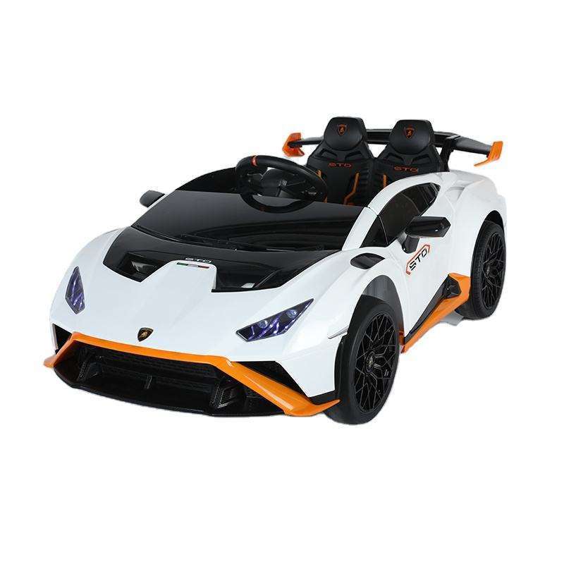 2023 New Licensed 12V Kids Electric Car Remote Control Plastic Ride on Battery Operated Toy for Big Children