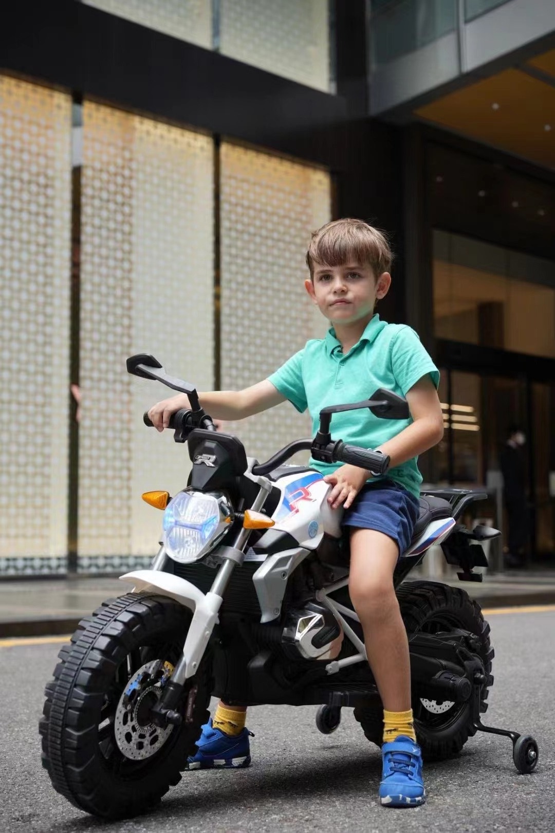 2022 Hot sale ride on car mini electric motorcycle for kids red motorcycle bike model remote kids toys powerwheels kids china