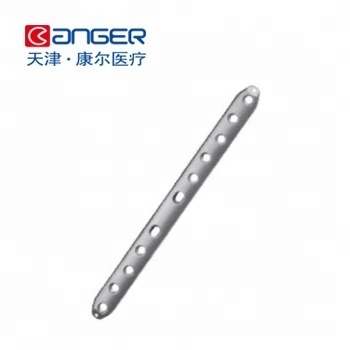 Medical Orthopaedic Implants, Ulna Bone Fracture Reduction And Fixation, Round Hole Adaption Plate