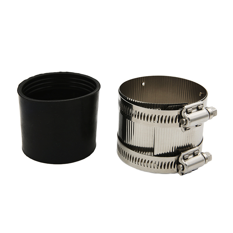 Hot sell custom high pressure rubber stainless steel 4 inch coupling hose clamp