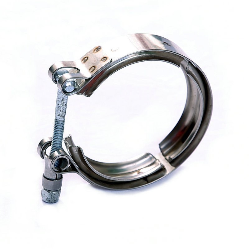 China supplier  heavy duty 304 stainless steel exhaust band clamps V Band Clamps