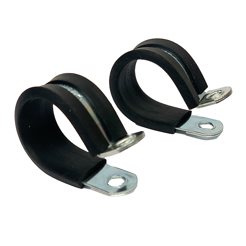 Factory promotion quick fist clamping EPDM R clip P type rubber hose clamp