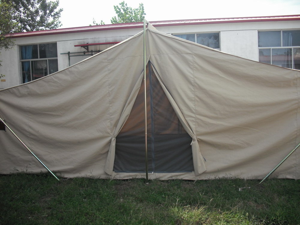 Canvas wall tent large canvas cabin tent outdoor tent