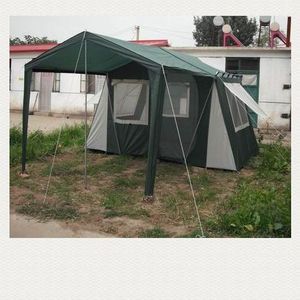 Polyester Oxford Cabin Family tent 4-6 persons family tent