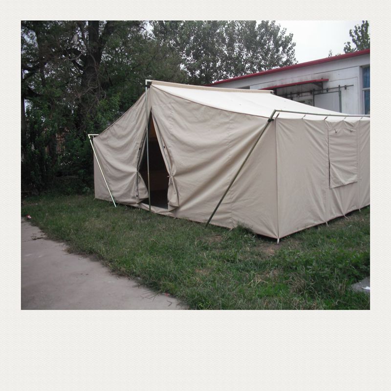 Canvas wall tent large canvas cabin tent outdoor tent