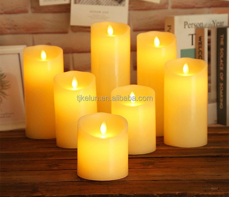 GJ-LC006 oem factory led tea light candles with batteries floating led candles with remote control color changing candle