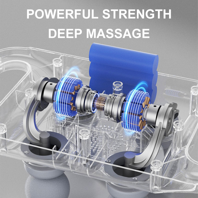 Dropshipping  Small Deep Tissue Percussion Muscle Massager Body Therapy Vibration pistolet Heat Body muscle Booster Massage Gun