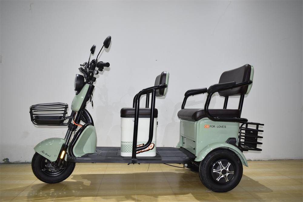 Factory Direct Price Low Price Mini Electric Tricycle Tricycle With Back Seat