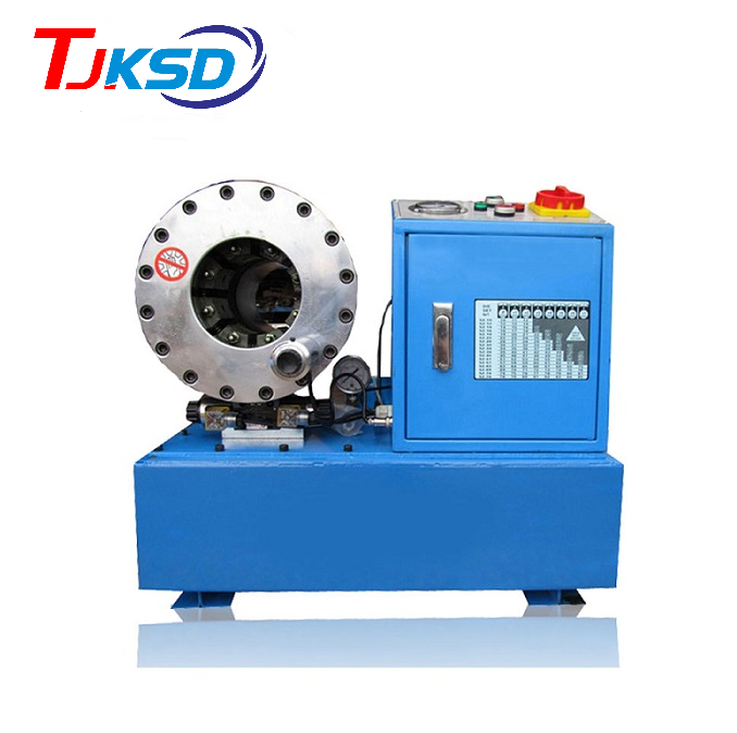 Lower price automatic hose crimping machine garden hose crimp machine air type pipe pressing hydraulic hose crimper machine