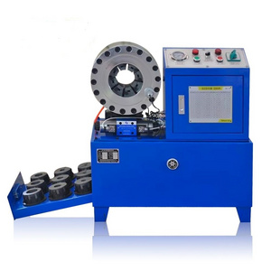 Full automatic hydraulic hose crimping machine/ pipe  press hose fitting crimper / wire rope tube swaging price for sale