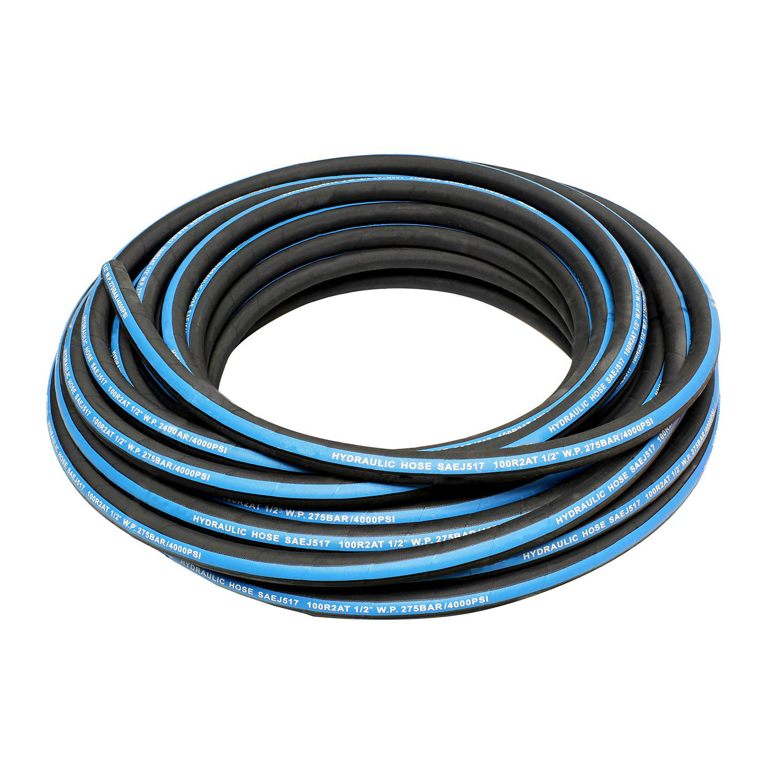 Top selling 1/4 3/8 1/2 2 inch wire braided hose high pressure hydraulic air hose pipe