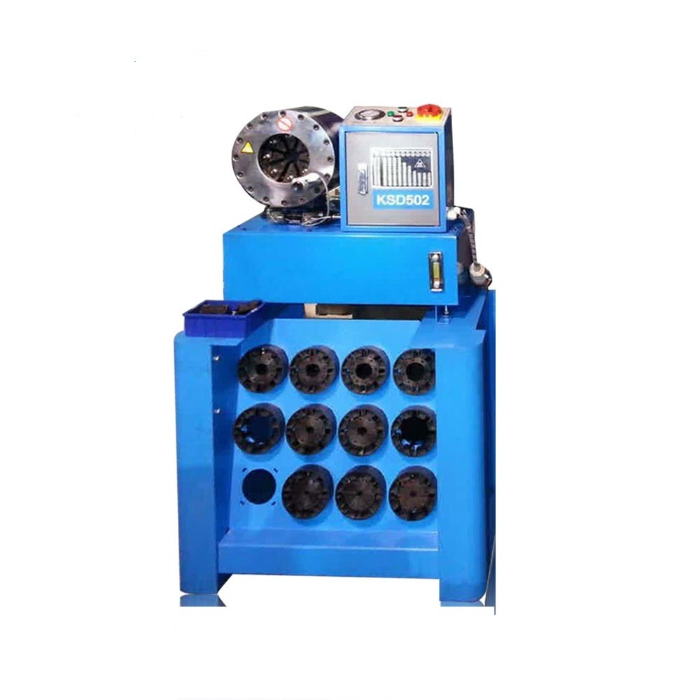 Lower price automatic hose crimping machine garden hose crimp machine air type pipe pressing hydraulic hose crimper machine