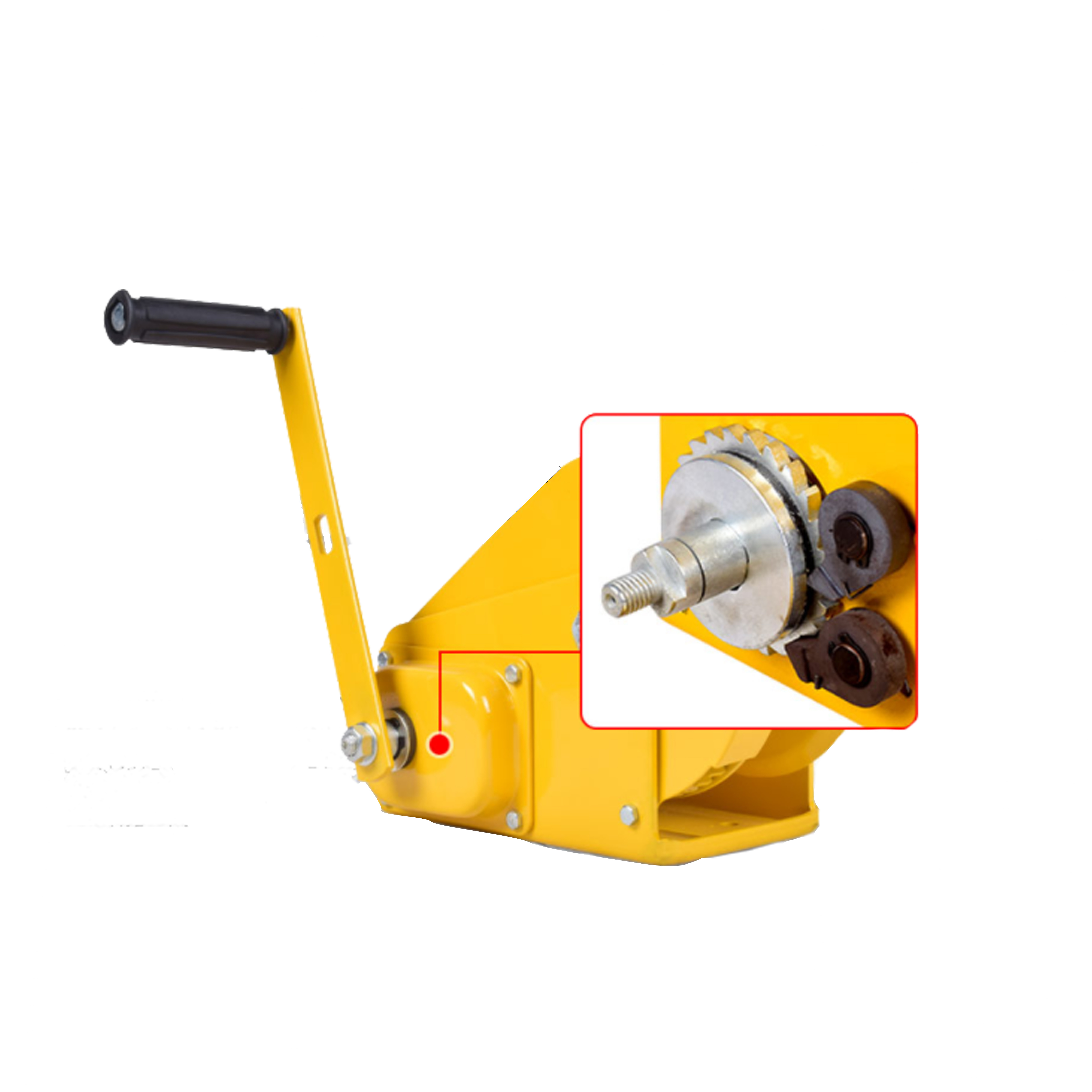 1200LB manual winch manual hand winch  portable self locking hand winch