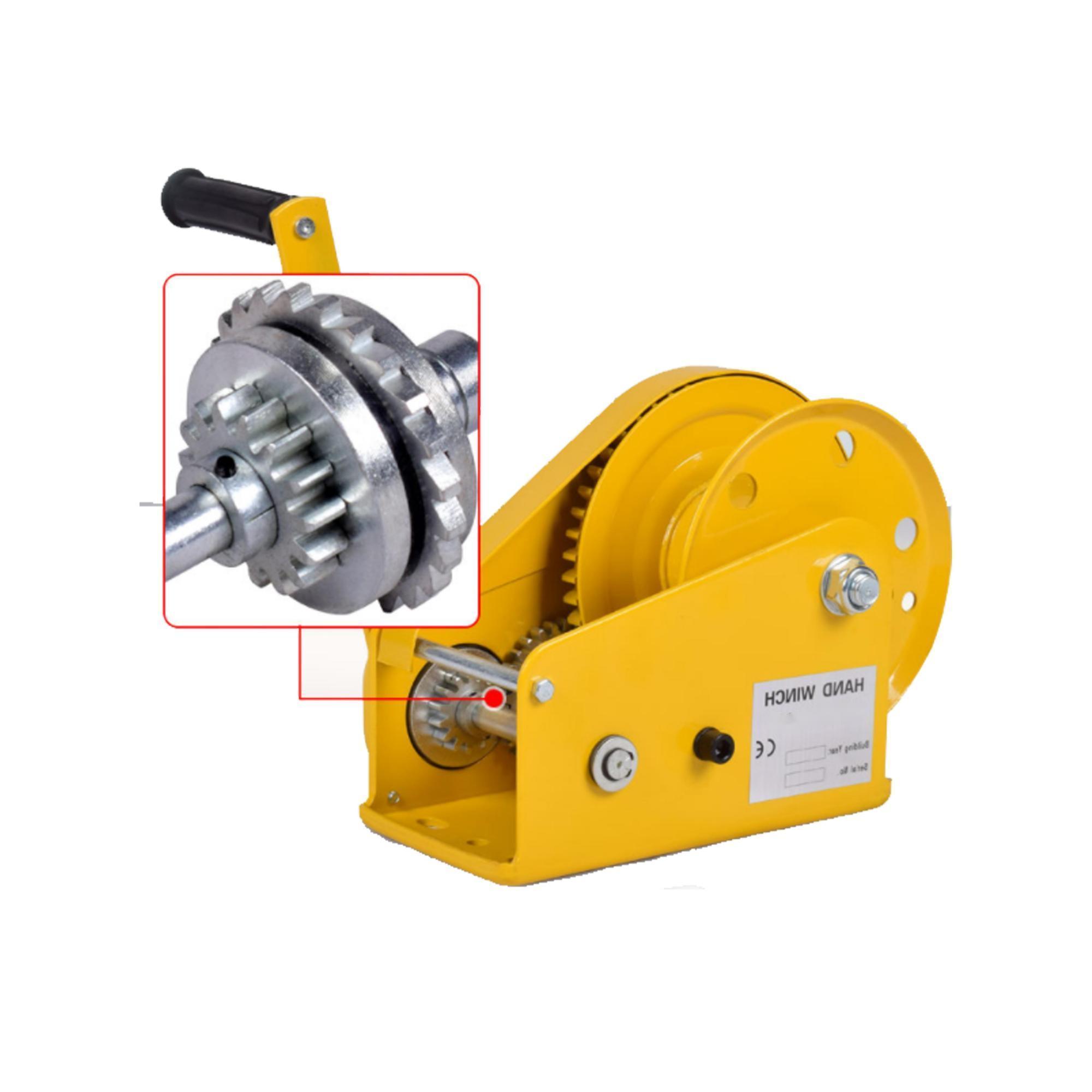 1800LB manual winch manual hand winch  portable self locking hand winch