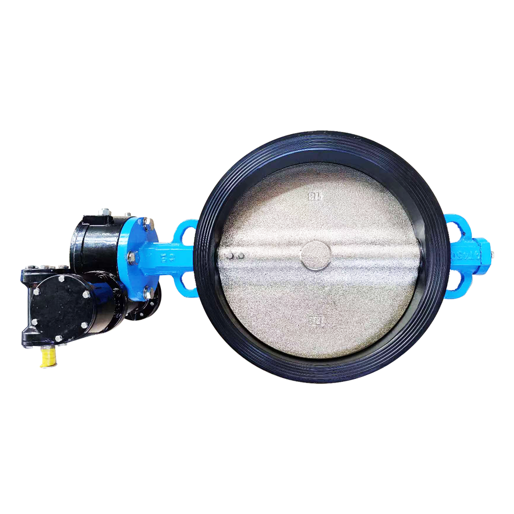 Control of soft-sealed, pinch butterfly valve with handle operator