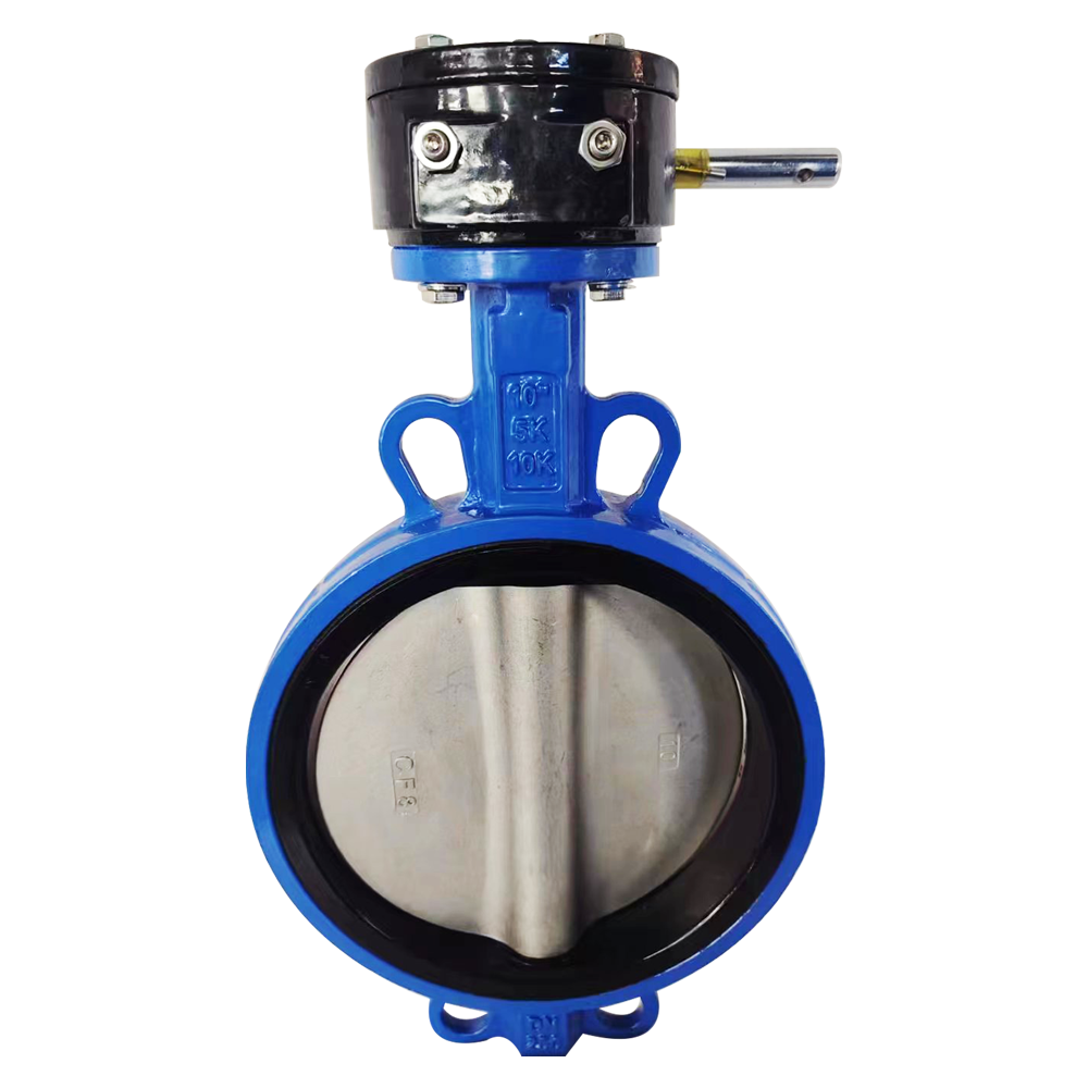 Control of soft-sealed, pinch butterfly valve with handle operator