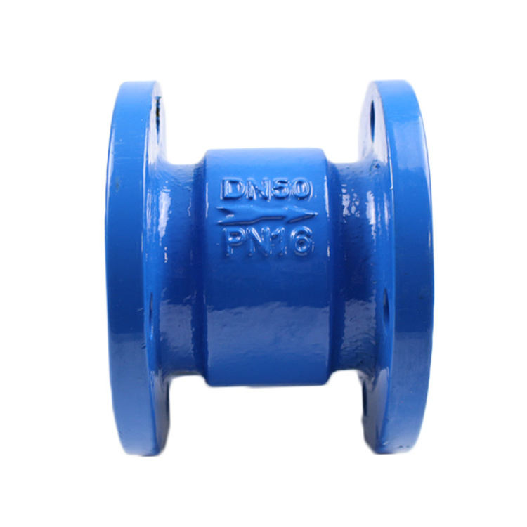 PN10 16 H41X Ductile Iron DN50 80 100 Mm Cast Iron Standard Flange Ends Manual General AWWA DIN BS Non Return Silent Check Valve