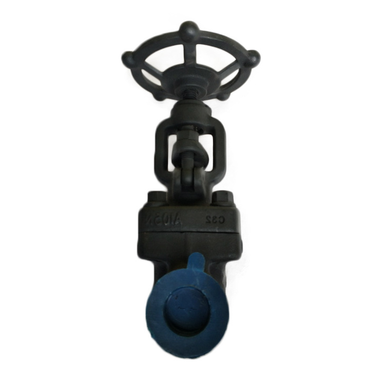 API 602 800lb 1500lb 2500lb Outside Screw Yoke Forged Steel Gate Valve With Wheel Handle