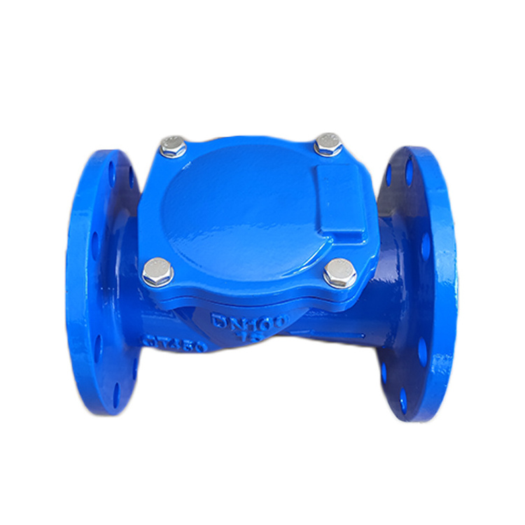 Flange PN16 DN100 Soft Seat  Resilient seated flapper tilting Swing Type Check Valve