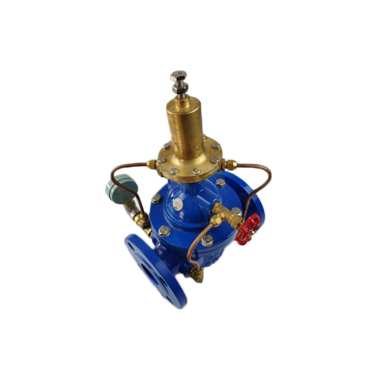 China TIANJIN Manual General 500x Water  Ductile Iron 400X 500X PN 10 16 Standard Control Pressure Relief Flow Control Valve