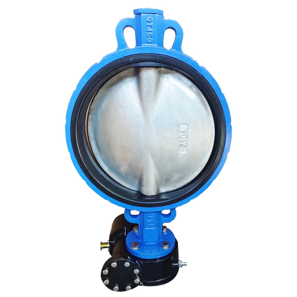 Control of soft-sealed, pinch butterfly valve with handle operator