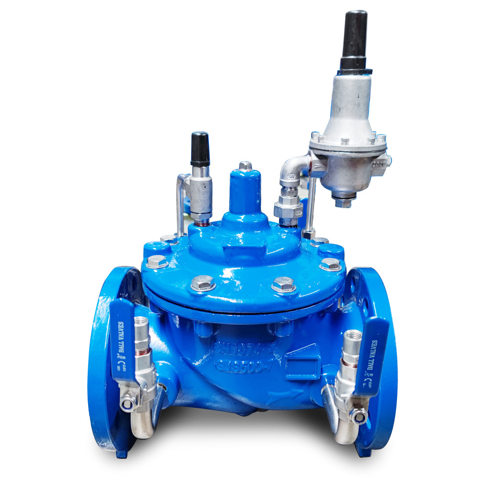 Pn10/16 Double Flange End Ball Float Valve Pressure Relief Reducing Control Valve