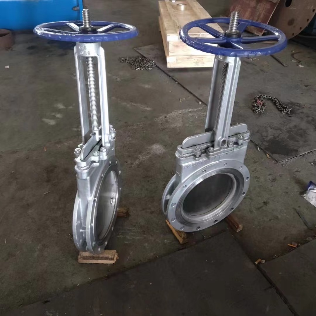 knife gate valve and manual slide gate valve