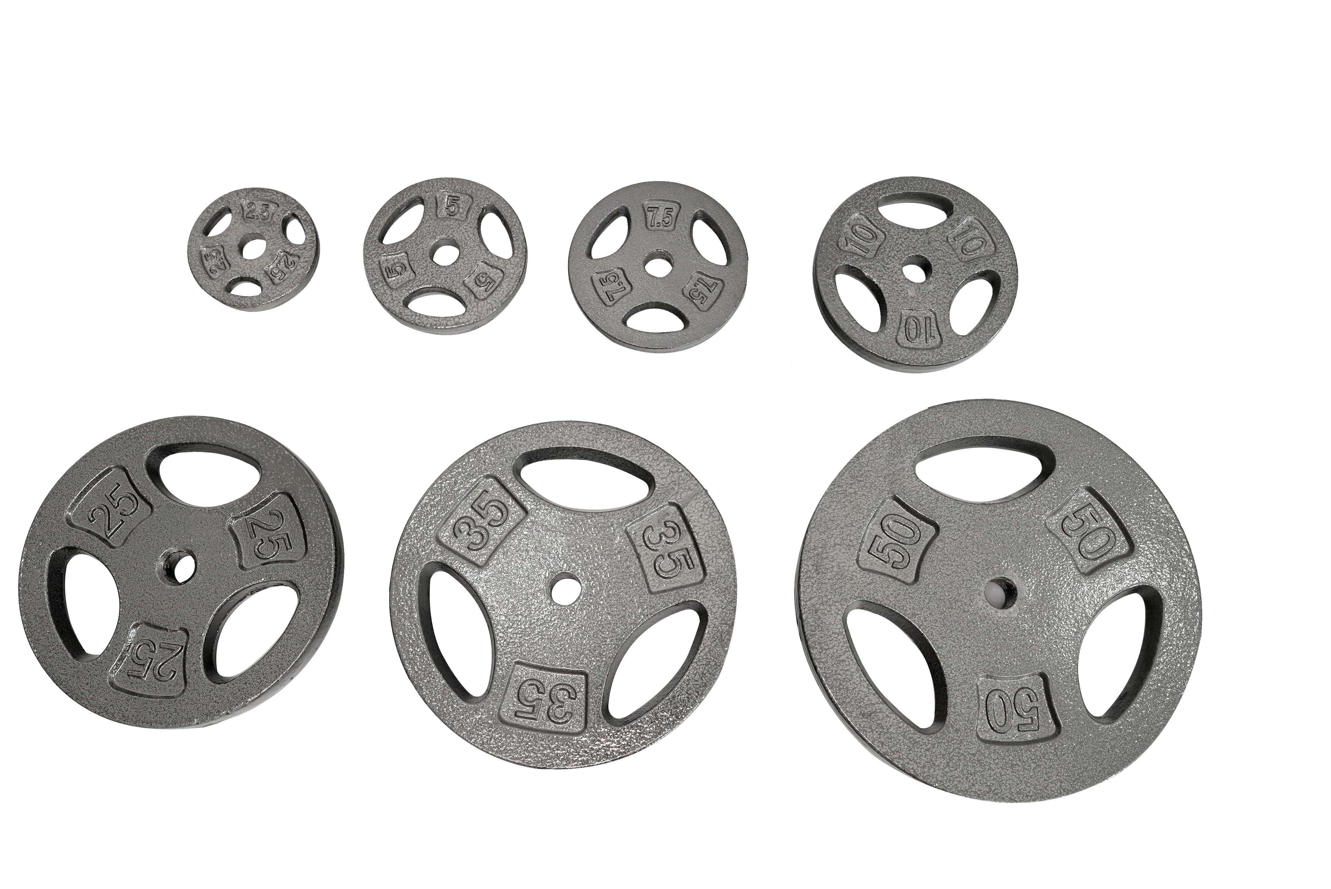 Cast Iron Body Fitness Barbell Weight Plate Gym Weight Lifting Barbell Piece 7.5Lb 5Lb 10Lb 25Lb 35Lb 50Lb Free Weight