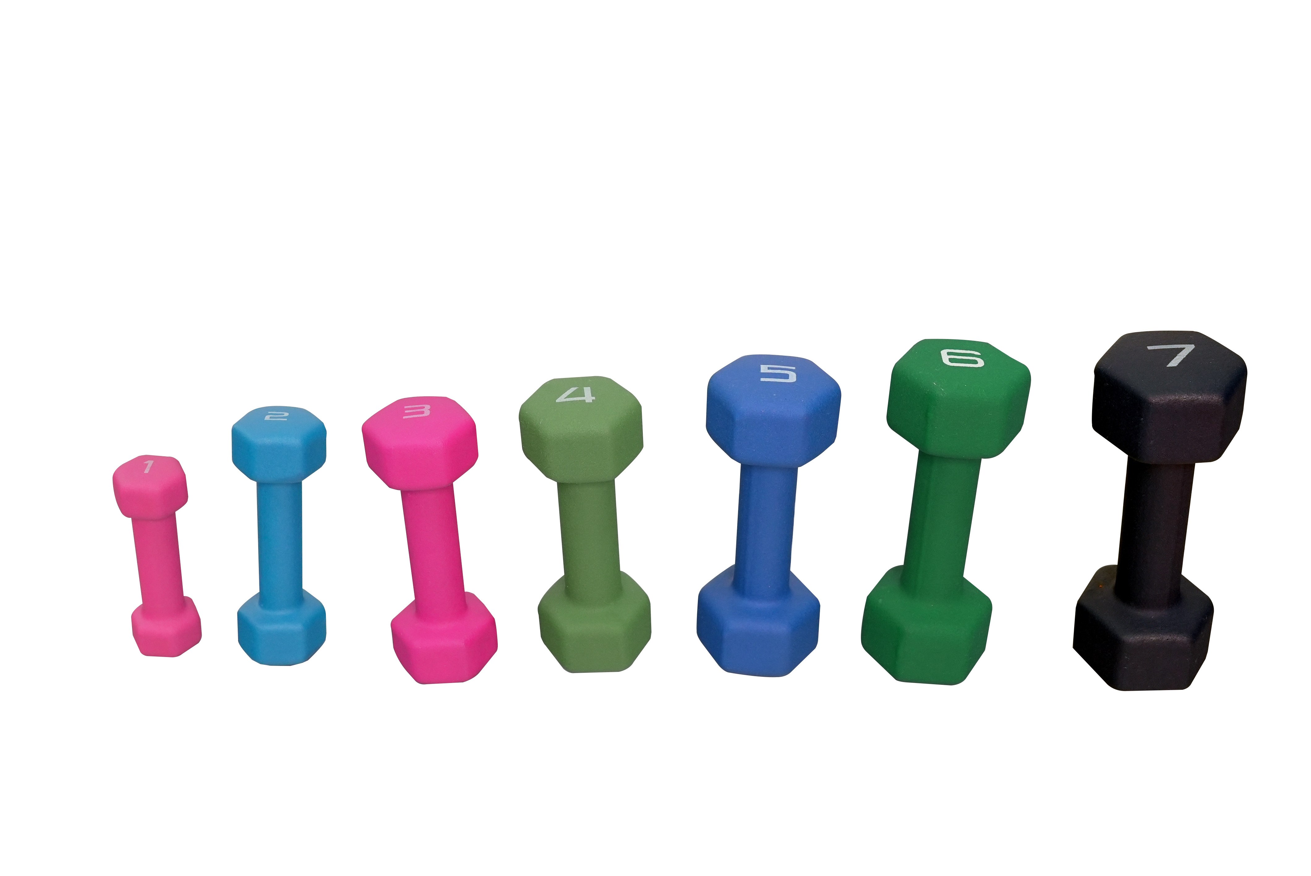 High Quality Wholesale Neoprene Gym Equipment 1Lb 5Lb 10Lb 15Lb Colorful Weightlifting Hand Dumbbell